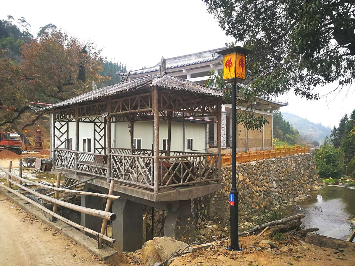 景區復古微光發電景觀燈