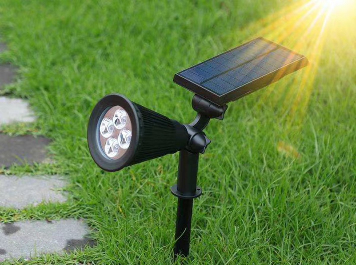 草皮微光免電費免布線景觀燈