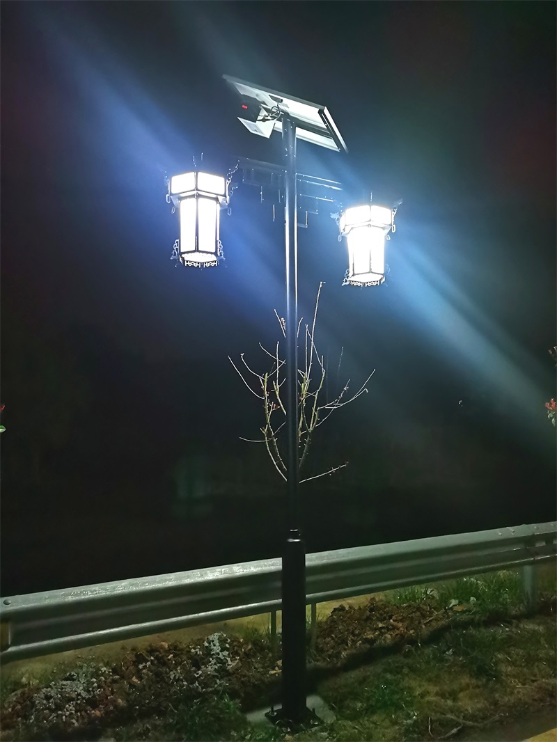 微光太能陽景觀燈夜間效果