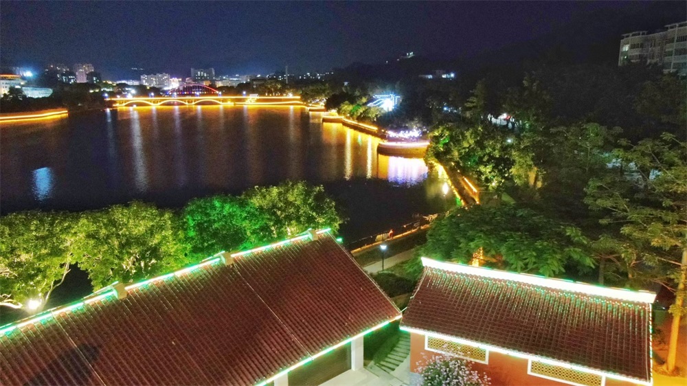 夜夜明微光能多色景觀燈夜景亮化