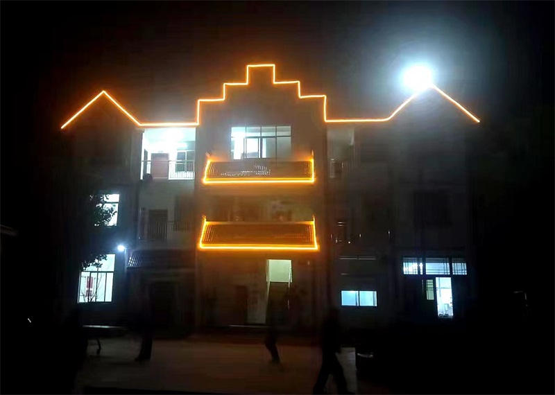 2022太陽(yáng)能無(wú)電亮化夜景系列別墅景觀燈帶