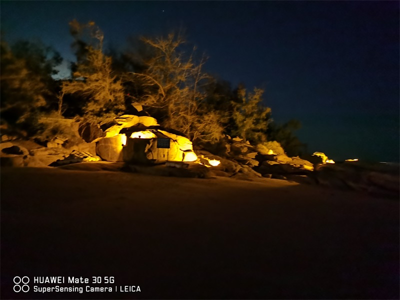 2022太陽能無電亮化夜景公園景觀夜晚效果