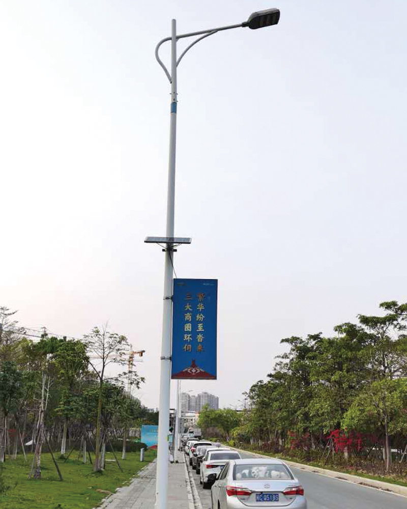 自主研發生產廠家免布線光能廣告燈