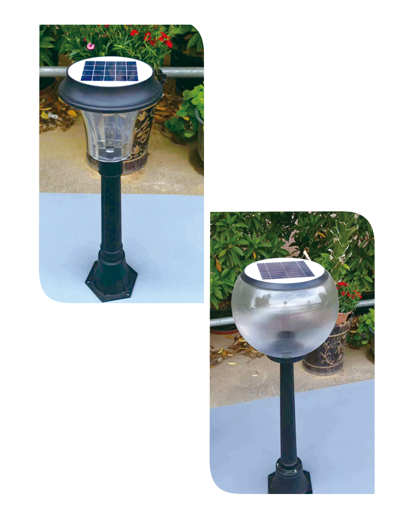 自主研發生產廠家免布線花園燈